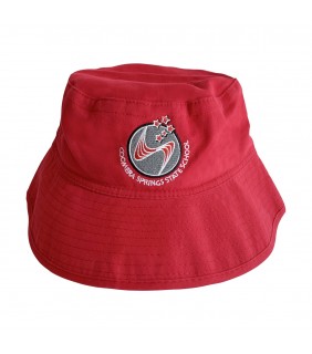 Hat Bucket Red Prep & Yr 6