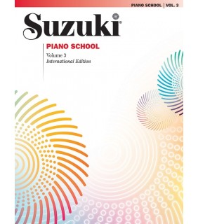 Alfred Suzuki Piano School Volume 3 Bk/CD