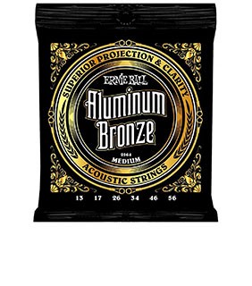 Ernie Ball Acoustic Aluminium Bronze Medium 13/56