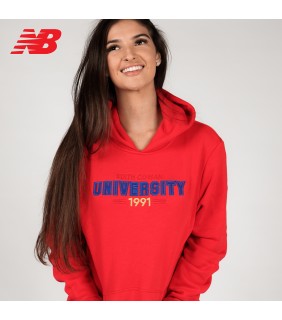 ECU New Balance Ladies Red Pullover Hoodie 1991