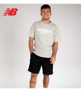 ECU  New Balance Mens Grey T-Shirt Mono 1991