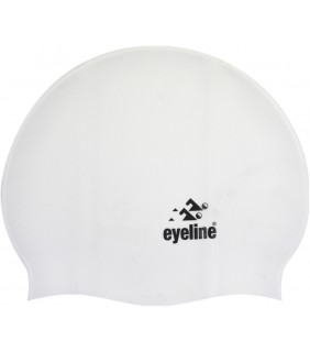 Eyeline Silicone Swim Cap White
