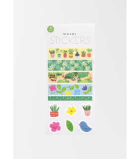Girl of All Work Sticker Packs-Floral