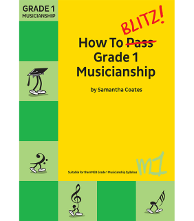 Blitz Books How to Blitz Musicianship Gr 1