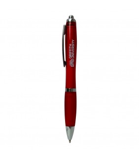 Red Viva Ballpoint Plastic Pen
