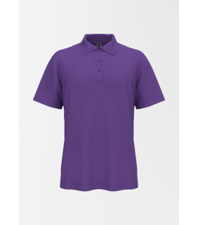Short Sleeve Polo - Purple