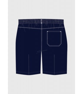 Formal Short Full Elastic Waist Back Yoke Midnight