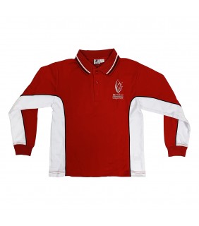 Polo Long Sleeve Red