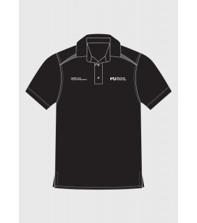 Health and Physical Education Polo Black/Grey - Unisex