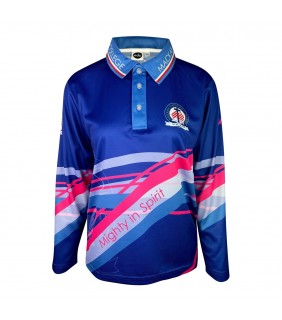 House Averill Long Sleeve Polo 