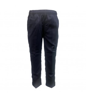 Essentials Jnr Navy Boys Formal Elastic Trousers