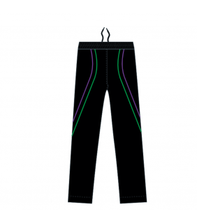 Male Adult Match Cricket Pants (Black) 