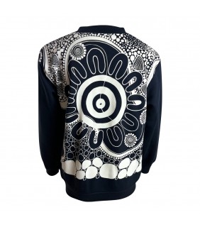 Jumper Pullover Fleece Navy 