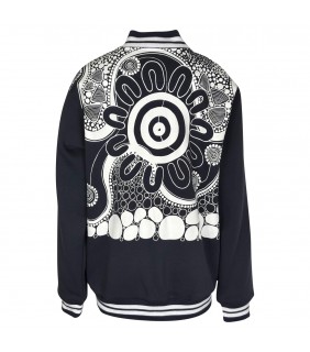 Navy/WhiteVarsity Jacket Style