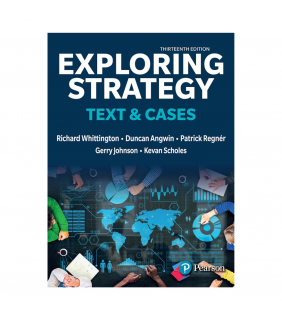 Pearson Education Exploring Strategy (Text and Cases), 13th edition