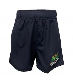 Short Navy Microfibre 
