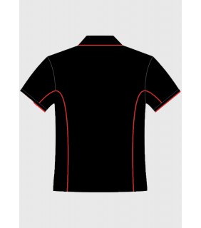 Paramedics Polo- Student - Ladies - Black/Red