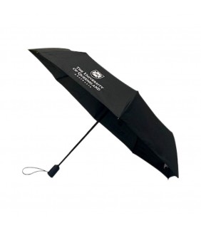 Branded Black Compact Umbrella