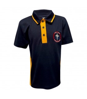 Polo Primary Navy Yellow 