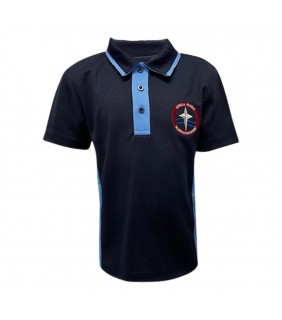 Polo Primary Navy Sky Blue 