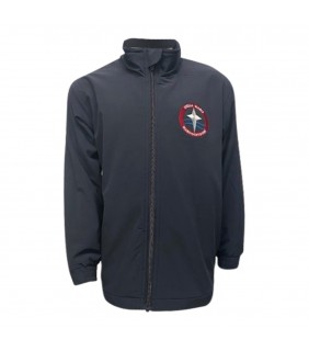 Navy Microfibre Jacket
