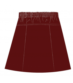 Skort Maroon