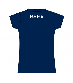 Tee Netball Navy Female 