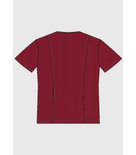 Nursing Scrub Top Maroon New Logo - Student - Ladies