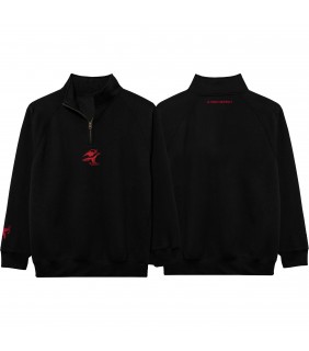 Essentials 1/4 Zip 2.0 Black 