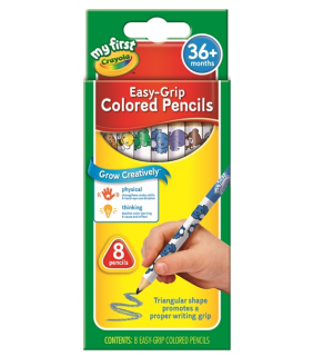 Crayola 8 My First Easy Grip Colored Pencils