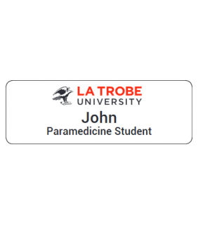 LTU Name Badge - Paramedicine Student