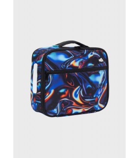 Spencil Big Cooler Lunch Bag - Metallic Waves
