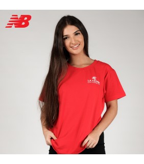 LTU New Balance Ladies T-Shirt Large Crest Red
