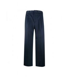 Essentials Trousers Formal Boys Expander Navy Heavy Weight