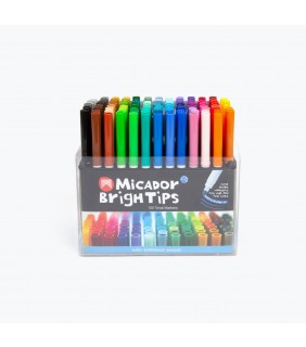 Micador 100 Different Colour Markers, Pack 100 Micador