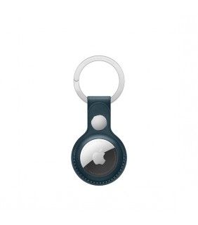 Apple AIRTAG LEATHER KEY RING BALTIC BLUE