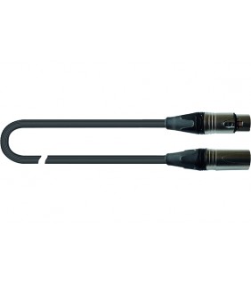 Quik Lok JUST MF 20 SL Microphone cable - Black - 20m (XLR Female - X