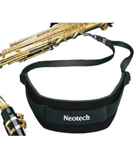 Neotech Soft Sax Strap Reg Swivel Black