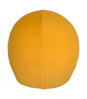 Swim Cap Polyester Plain Yellow OS