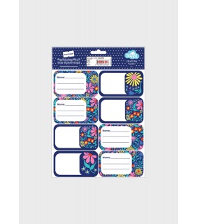 Spencil Book Labels - Flower Fun