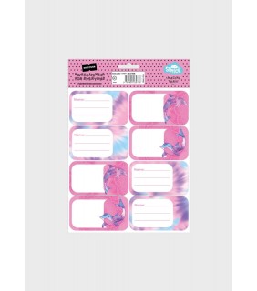 Spencil Book Labels - Tie Dye Splash