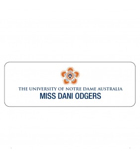 University of Notre Dame Staff Badge Broome Campus