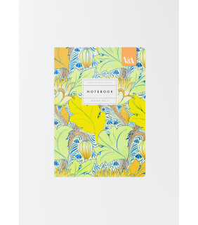 V&A A5 Textured Soft Cover Notebook-Neon Floral Arts & Crafts