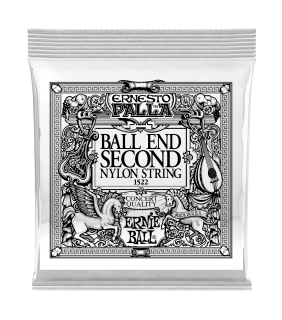 Ernie Ball Guitar Strings Classical Single Nylon Black 2ND