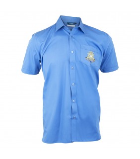 Shirt Short Sleeve Blue Junior 