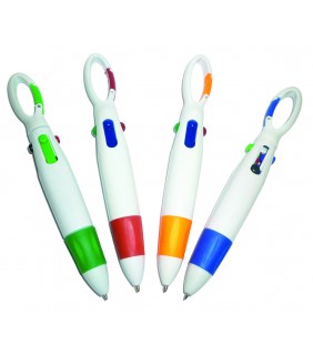 4-Colour Pen with Clip