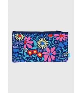 Spencil Twin Zip Pencil Case - Flower Fun