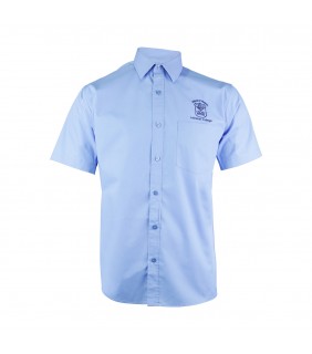 Senior Shirt S/S Boys Formal Blue Years 7-12