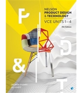 Nelson Product Design and Technology VCE Units 1 – 4 Student Book with 4 Access Codes