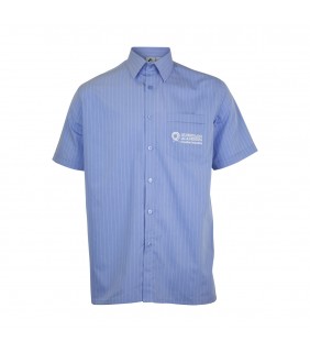 Shirt Blue Short Sleeve